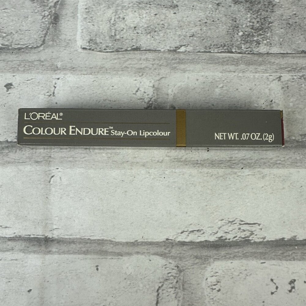 L'OREAL COLOUR ENDURE Stay-On Lipcolour Lipstick #P12 Spiced Up New
